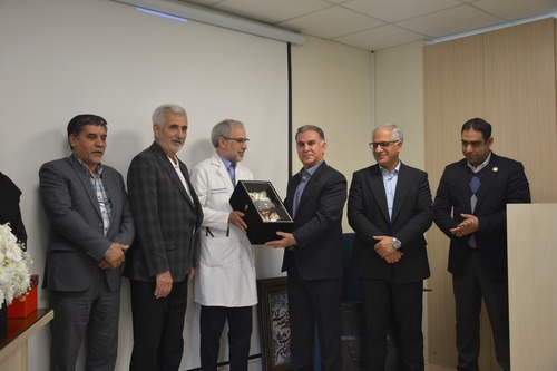 گزارش تصویری تکریم و معارفه ریاست بیمارستان قلب الزهرا&nbsp;