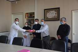 برگزاری جلسه اهدا جوایز به دانشکاران سال 1400