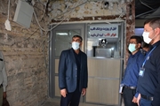 بازدید مدیر از پروژه در حال بازسازی بیمارستان قلب الزهرا(س)