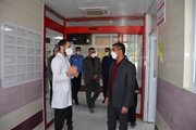 بازدید از بخش اطفال بیمارستان