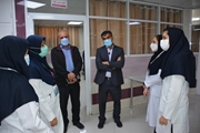 بازدید مدیر بیمارستان از بخش اطفال