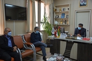 دیدار رئیس بانک شهر با مدیر بیمارستان قلب الزهرا(س)