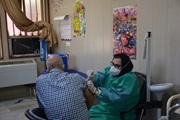 تزریق واکسن کرونا به بیماران خاص در بیمارستان قلب الزهرا (س)