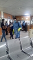 فرآیند انجام ضدعفونی کلیه سطوح با فاصله زمانی کوتاه
